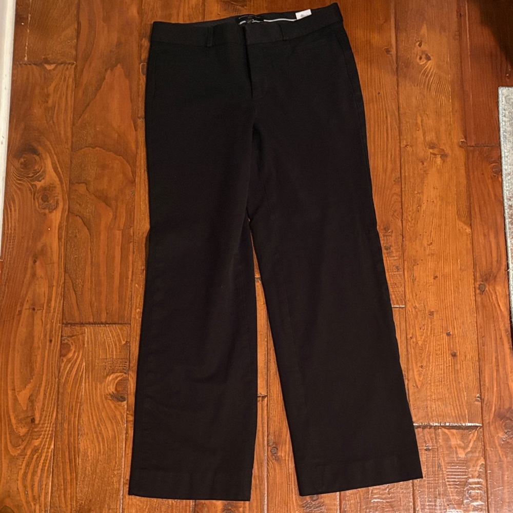 Banana Republic Factory Black Straight Leg Pants